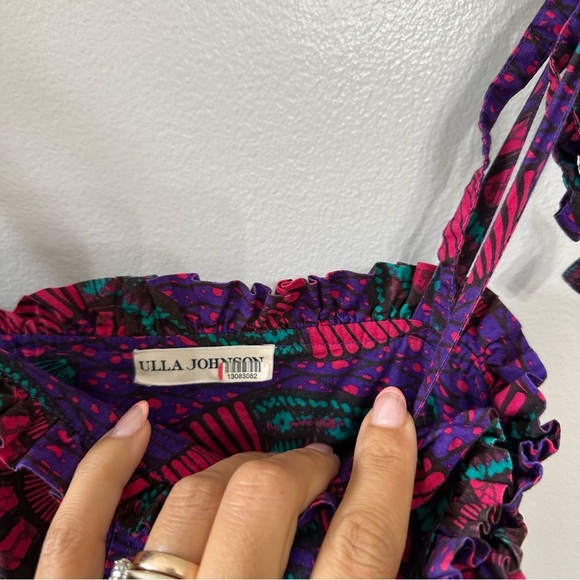 ULLA JOHNSON Ellyn Dress in Violet - Picture 7 of 8